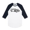 AS Colour - 3/4 Raglan Baseball Sleeve Tee Thumbnail