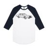 AS Colour - 3/4 Raglan Baseball Sleeve Tee Thumbnail