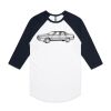 AS Colour - 3/4 Raglan Baseball Sleeve Tee Thumbnail