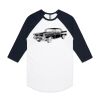 AS Colour - 3/4 Raglan Baseball Sleeve Tee Thumbnail