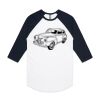 AS Colour - 3/4 Raglan Baseball Sleeve Tee Thumbnail