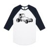 AS Colour - 3/4 Raglan Baseball Sleeve Tee Thumbnail