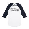 AS Colour - 3/4 Raglan Baseball Sleeve Tee Thumbnail