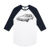 AS Colour - 3/4 Raglan Baseball Sleeve Tee Thumbnail