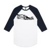 AS Colour - 3/4 Raglan Baseball Sleeve Tee Thumbnail