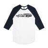 AS Colour - 3/4 Raglan Baseball Sleeve Tee Thumbnail