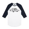 AS Colour - 3/4 Raglan Baseball Sleeve Tee Thumbnail