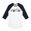AS Colour - 3/4 Raglan Baseball Sleeve Tee Thumbnail