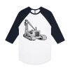AS Colour - 3/4 Raglan Baseball Sleeve Tee Thumbnail