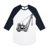 AS Colour - 3/4 Raglan Baseball Sleeve Tee Thumbnail