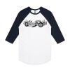 AS Colour - 3/4 Raglan Baseball Sleeve Tee Thumbnail