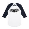 AS Colour - 3/4 Raglan Baseball Sleeve Tee Thumbnail