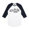 AS Colour - 3/4 Raglan Baseball Sleeve Tee Thumbnail