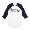 AS Colour - 3/4 Raglan Baseball Sleeve Tee Thumbnail