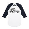 AS Colour - 3/4 Raglan Baseball Sleeve Tee Thumbnail