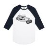 AS Colour - 3/4 Raglan Baseball Sleeve Tee Thumbnail