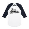 AS Colour - 3/4 Raglan Baseball Sleeve Tee Thumbnail