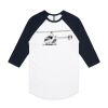 AS Colour - 3/4 Raglan Baseball Sleeve Tee Thumbnail