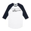 AS Colour - 3/4 Raglan Baseball Sleeve Tee Thumbnail