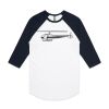 AS Colour - 3/4 Raglan Baseball Sleeve Tee Thumbnail