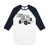 AS Colour - 3/4 Raglan Baseball Sleeve Tee Thumbnail