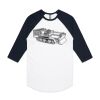 AS Colour - 3/4 Raglan Baseball Sleeve Tee Thumbnail