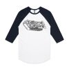 AS Colour - 3/4 Raglan Baseball Sleeve Tee Thumbnail
