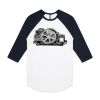 AS Colour - 3/4 Raglan Baseball Sleeve Tee Thumbnail