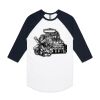 AS Colour - 3/4 Raglan Baseball Sleeve Tee Thumbnail