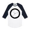 AS Colour - 3/4 Raglan Baseball Sleeve Tee Thumbnail