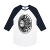 AS Colour - 3/4 Raglan Baseball Sleeve Tee Thumbnail