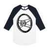 AS Colour - 3/4 Raglan Baseball Sleeve Tee Thumbnail