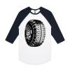 AS Colour - 3/4 Raglan Baseball Sleeve Tee Thumbnail