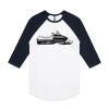 AS Colour - 3/4 Raglan Baseball Sleeve Tee Thumbnail