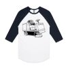AS Colour - 3/4 Raglan Baseball Sleeve Tee Thumbnail
