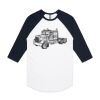 AS Colour - 3/4 Raglan Baseball Sleeve Tee Thumbnail