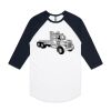AS Colour - 3/4 Raglan Baseball Sleeve Tee Thumbnail
