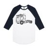 AS Colour - 3/4 Raglan Baseball Sleeve Tee Thumbnail