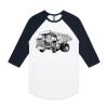 AS Colour - 3/4 Raglan Baseball Sleeve Tee Thumbnail
