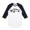 AS Colour - 3/4 Raglan Baseball Sleeve Tee Thumbnail