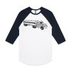 AS Colour - 3/4 Raglan Baseball Sleeve Tee Thumbnail