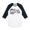 AS Colour - 3/4 Raglan Baseball Sleeve Tee Thumbnail