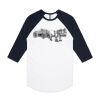 AS Colour - 3/4 Raglan Baseball Sleeve Tee Thumbnail