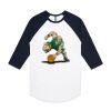 AS Colour - 3/4 Raglan Baseball Sleeve Tee Thumbnail