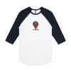 AS Colour - 3/4 Raglan Baseball Sleeve Tee Thumbnail
