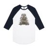 AS Colour - 3/4 Raglan Baseball Sleeve Tee Thumbnail