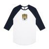 AS Colour - 3/4 Raglan Baseball Sleeve Tee Thumbnail