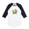 AS Colour - 3/4 Raglan Baseball Sleeve Tee Thumbnail