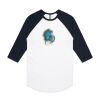 AS Colour - 3/4 Raglan Baseball Sleeve Tee Thumbnail