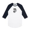 AS Colour - 3/4 Raglan Baseball Sleeve Tee Thumbnail